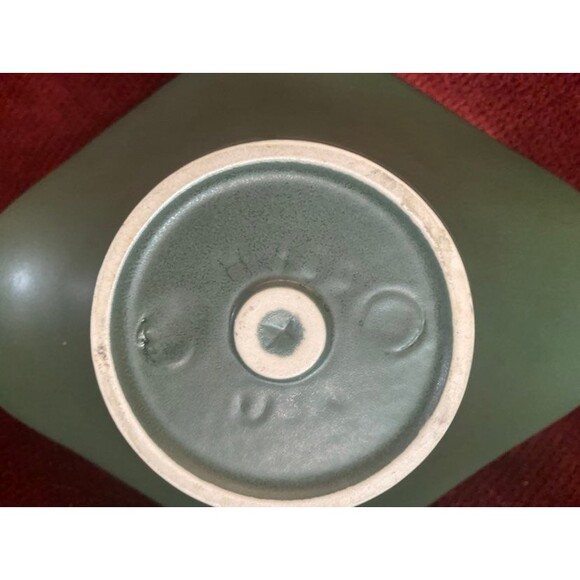 Hyalyn Matte Green Porcelain Bowl - Picture 3 of 6